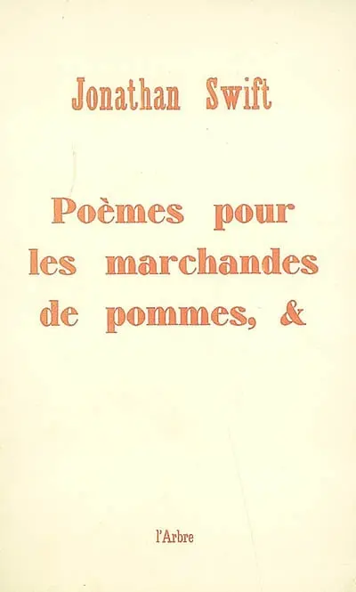 Poèmes pour les marchandes de pommes, &