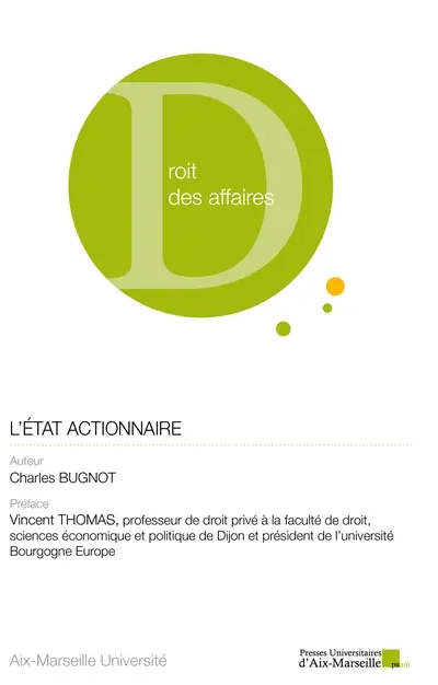 L'Etat actionnaire