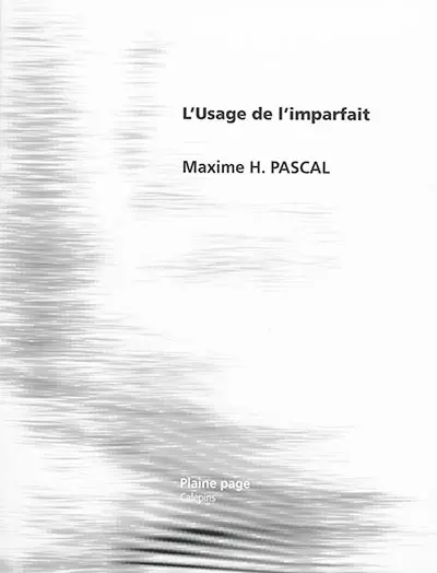 L'usage de l'imparfait