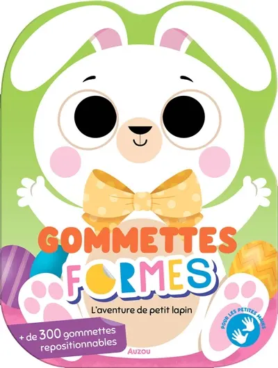 Gommettes formes : l'aventure de petit lapin