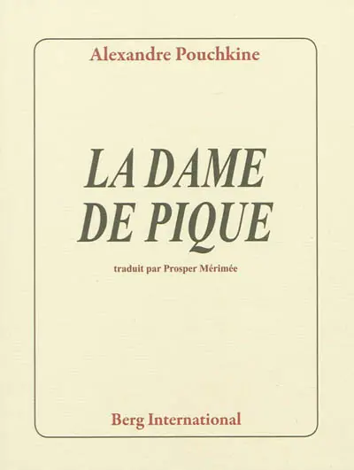 La dame de pique