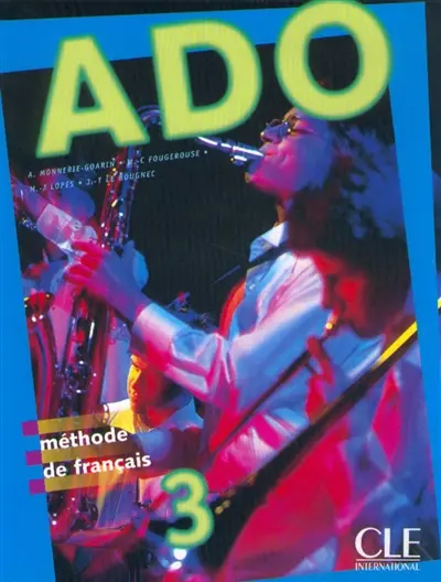 Ado 3, méthode de français