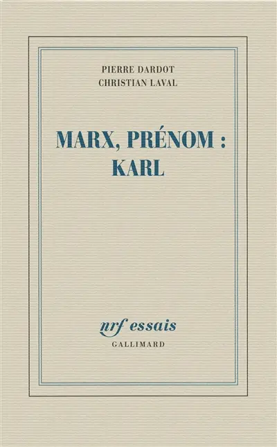 Marx, prénom Karl