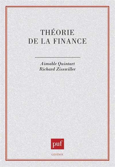 Théorie de la finance