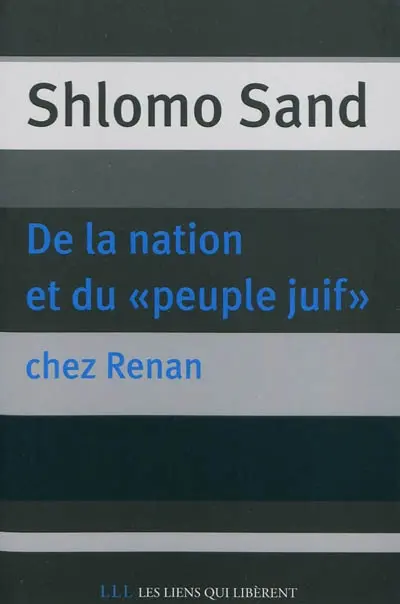 De la nation et du peuple juif chez Renan