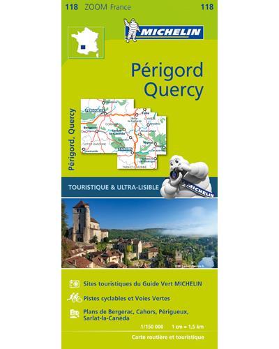 CARTE ZOOM PERIGORD QUERCY