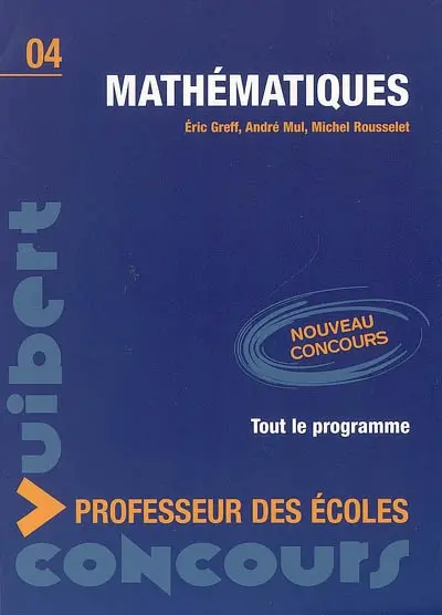 Mathématiques : nouveau concours, tout le programme