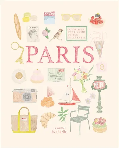 Carnet de coloriages et de stickers / Paris