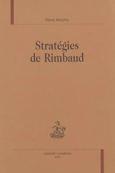 Stratégies de Rimbaud