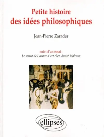Petite histoire des idées philosophiques. Le statut de l'oeuvre d'art chez André Malraux