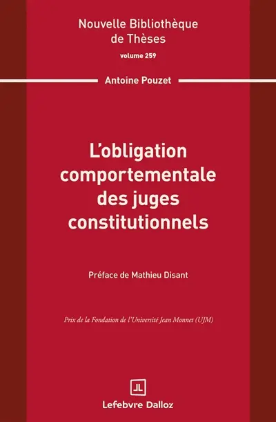 L'obligation comportementale des juges constitutionnels