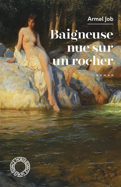 Baigneuse nue sur un rocher