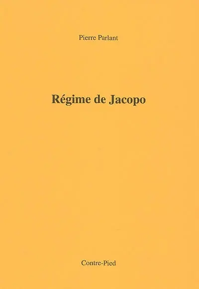 Régime de Jacopo
