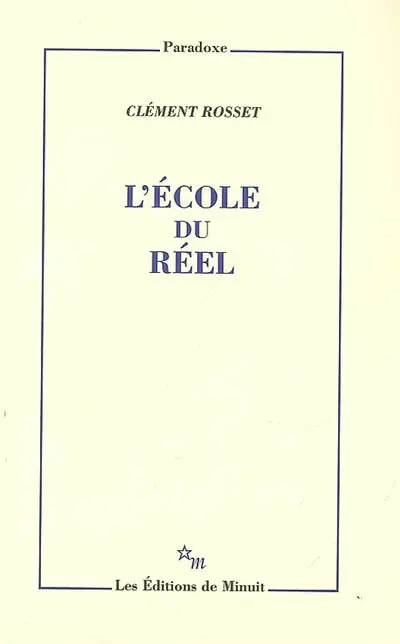 L'école du réel