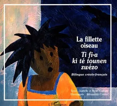La fillette oiseau. Ti fi-a ki té tounen zwézo