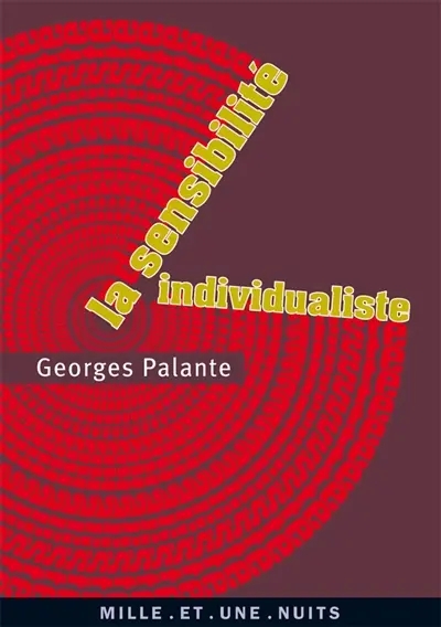 La sensibilité individualiste