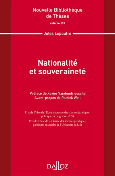 Nationalité et souveraineté