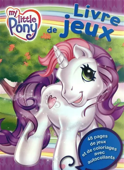 Livre de jeux Mon Petit Poney