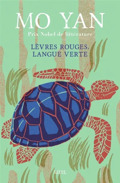 Lèvres rouges, langue verte
