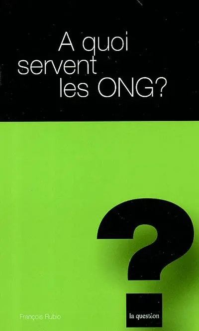 A quoi servent les ONG ?