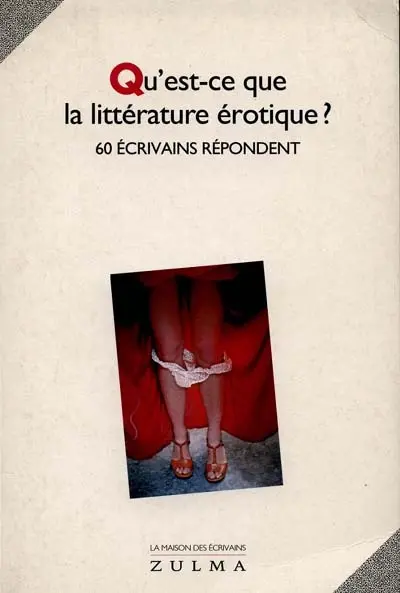 Qu'est-ce que la littérature érotique ?