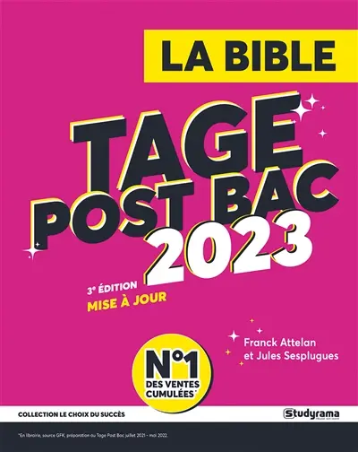 La bible Tage post-bac : 2023