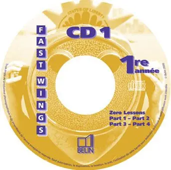 Fast Wings, anglais 4e LV2, 1re année : CD audio de l'élève
