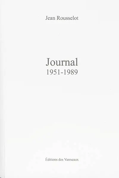Journal : 1951-1989