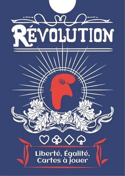 Révolution 1793 : Liberté égalité cartes à jouer