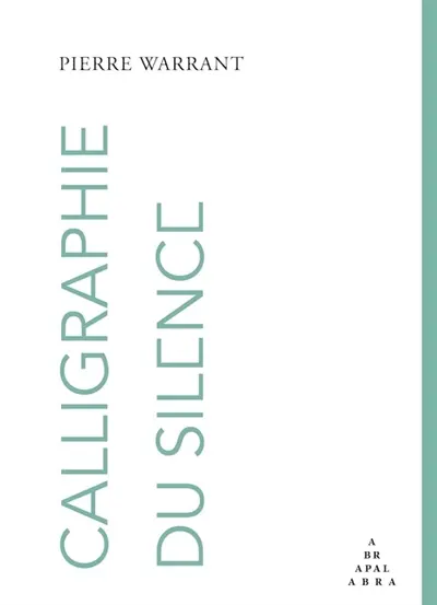 Calligraphie du silence