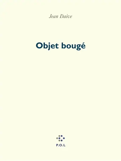 Trilogie du temps. Vol. 1. Objet bougé