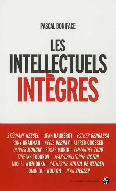 Les intellectuels intègres
