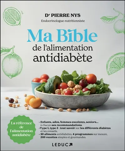 Ma bible de l'alimentation antidiabète