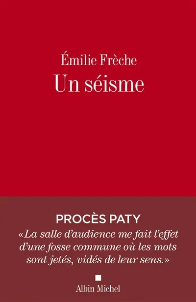 Un séisme : récit
