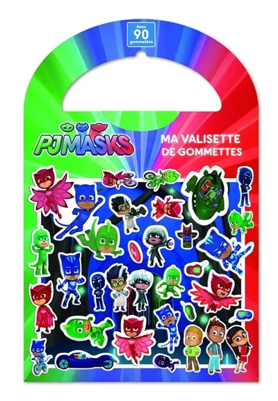 Pjmasks : ma valisette de gommettes
