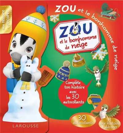 Zou et le bonhomme de neige