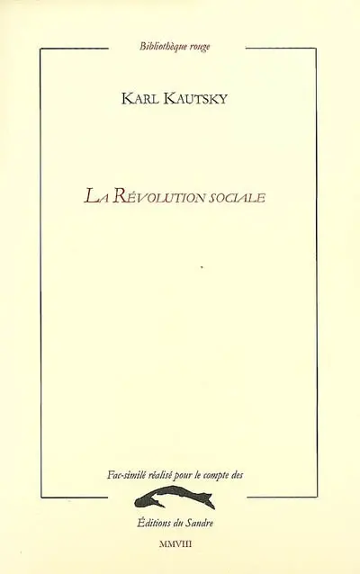 La révolution sociale