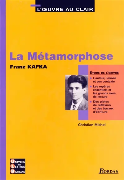 La métamorphose, Franz Kafka