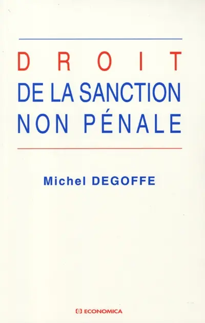 Droit de la sanction non pénale