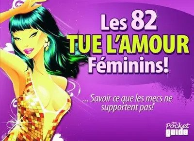 Les 82 tue-l'amour féminins ! : savoir ce que les mecs ne supportent pas !