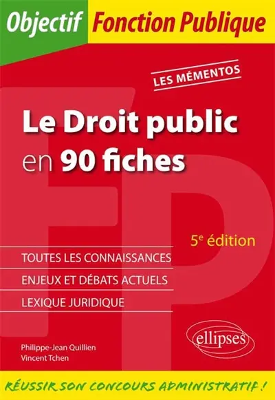 Le droit public en 90 fiches