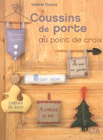 Coussins de porte au point de croix