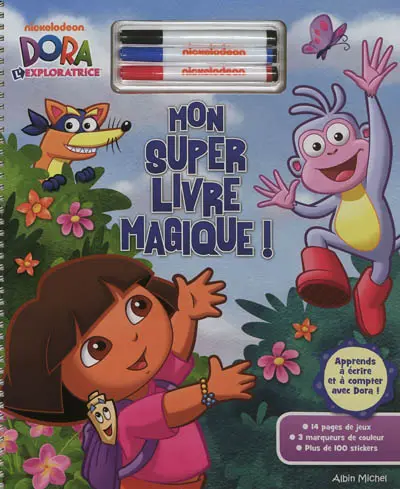 Dora l'exploratrice : Mon super livre magique !