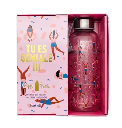 Happy bottle : tu es géniale !!! : la gourde qu'il vous faut pour croire en vous-même