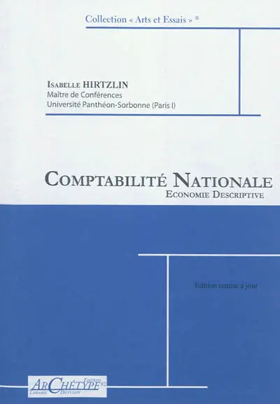 Comptabilité nationale : économie descriptive