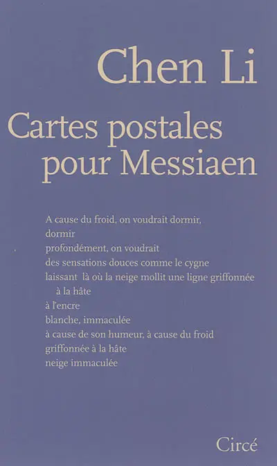 Cartes postales pour Messiaen
