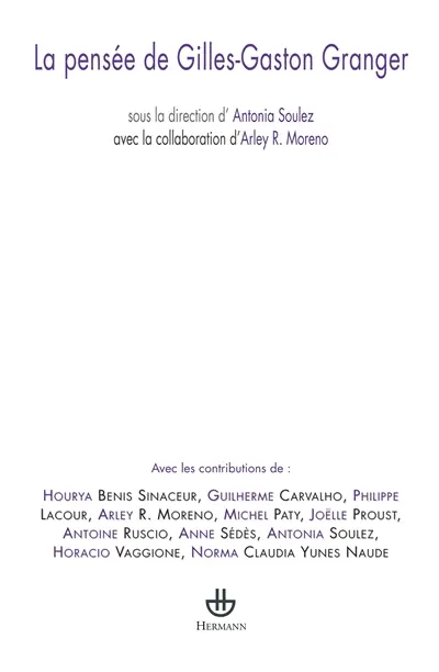 La pensée de Gilles-Gaston Granger