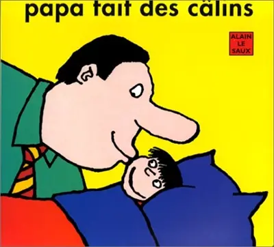 Papa fait des câlins
