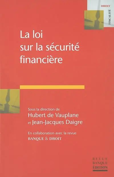 Loi sur la sécurité financière