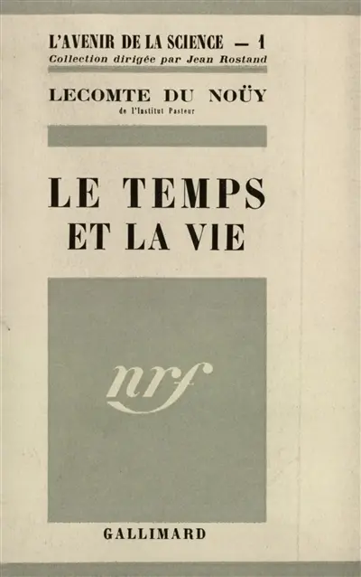 Le temps et la vie